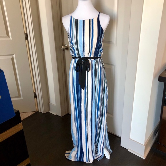 ⭐️NWT⭐️ Verse Blue, White & Black Stripe Maxi - XS - Picture 4 of 7